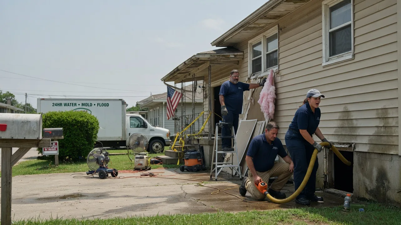 Water Damage Repair in Dell, AR near me